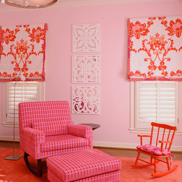 Pink and Red Girl's Nursery
