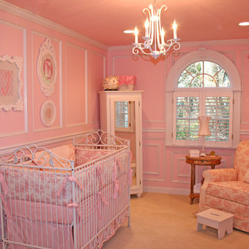 Pink Toile Nursery