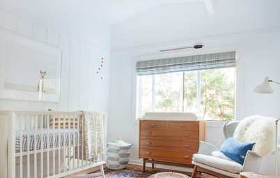 Room of the Day: From Dark Walk-in Closet to Bright and Warm Nursery