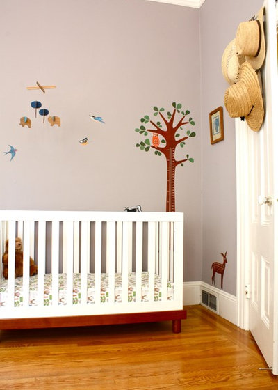 Contemporary Nursery by Shannon Malone