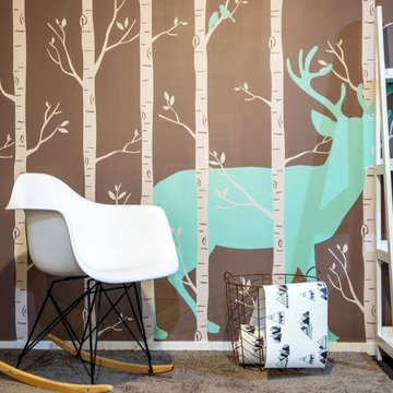 Stag in the Woods Kids Wallpaper Mural