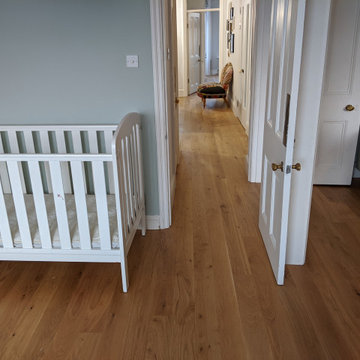 Stunning New Oak Wooden Floor and Sound Proofing Installed in Victorian Flat