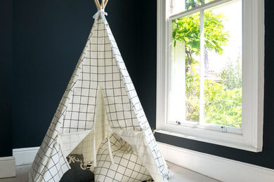 Inspiration for a scandi nursery in London.