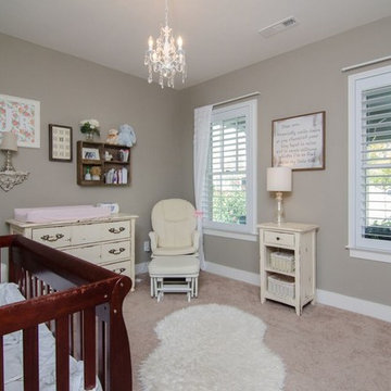 Transitional Farmhouse Window Treatments