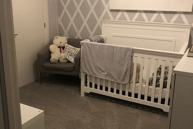 トロントにあるおしゃれな赤ちゃん部屋の写真