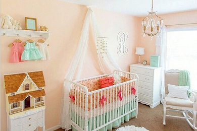 Inspiration for a nursery remodel in Columbus