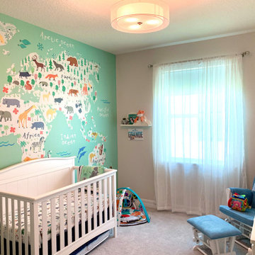 Wallpaper Mural - Completed Nursery