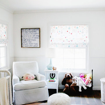 White and Bright Nursery - Los Angeles, California