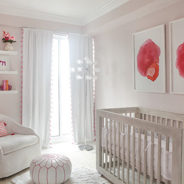 White and Pink Nursery