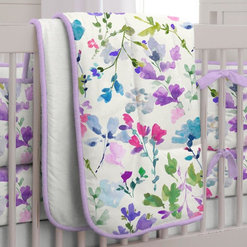 wildflower crib bedding