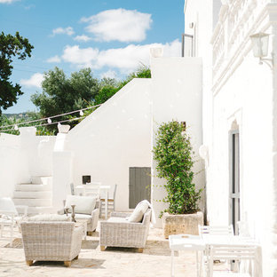 Ispirazione per un patio o portico mediterraneo