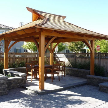 10' x 10' Teahouse Curved Roof