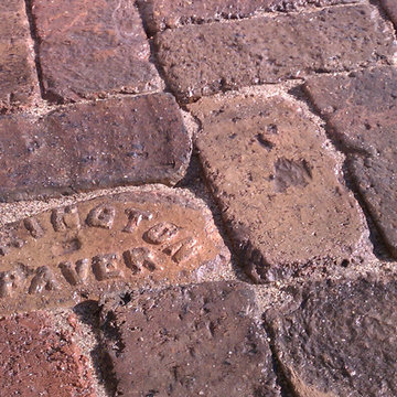 100+ year old salvaged clay pavers