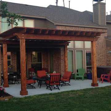 14' x 18' Cedar Pergola