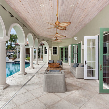 19 North Hidden Harbour Drive | Gulf Stream, FL | Mediterranean-inspired