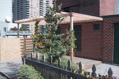 Patio - contemporary patio idea in New York