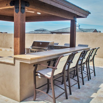 2016 Summer Backyard Hot Tub and Furnishings