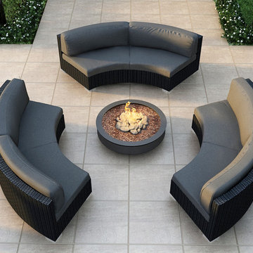 3-Pc Urbana Eclipse Outdoor Sectional Set by Harmonia Living