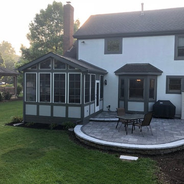3-Season Room/Patio/Hardscape/Fire Pit Combination in Dublin, OH