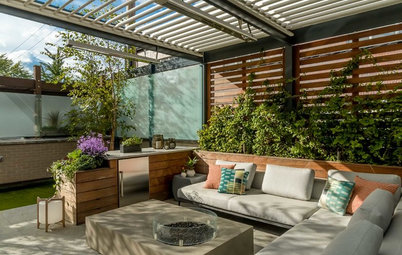 9 Shade Structures and Seating Combos to Inspire Your Patio Setup