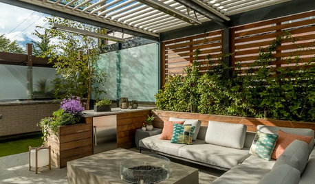 9 Shade Structures and Seating Combos to Inspire Your Patio Setup