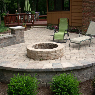 Patio - traditional patio idea in Cleveland