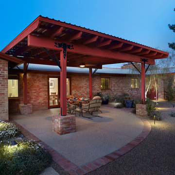 A Sustainable Ramada and Backyard