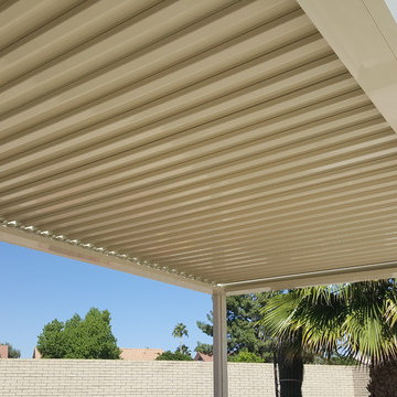 Adjustable Louvered Patio Cover
