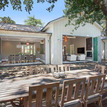 Alamo, CA. Farmhouse. Full Service Design Firm. Exterior. Indoor Outdoor Living