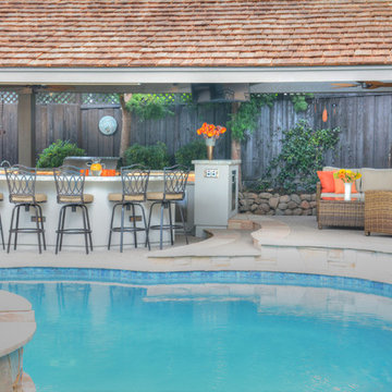 Alamo Outdoor Kitchen and Living Space