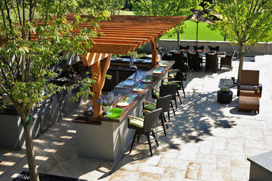 Inspiration for a modern patio remodel in DC Metro