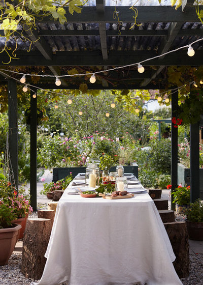 Rustic Patio by Lights4fun