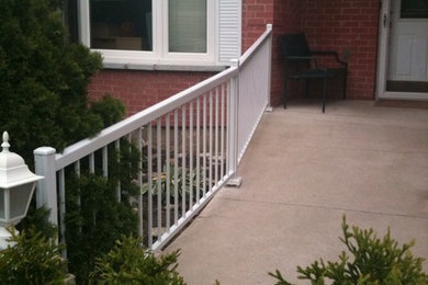 aluminum deck railing