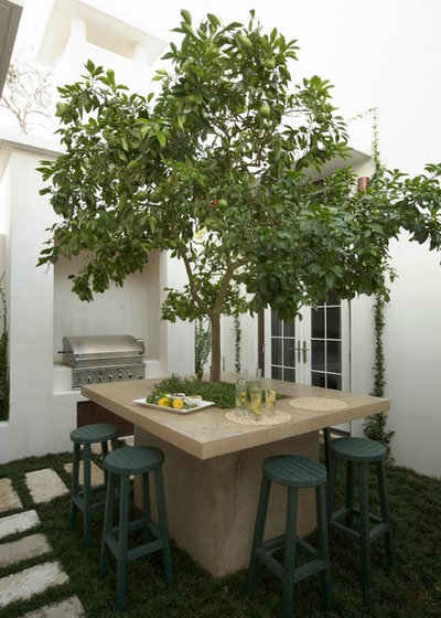 Mediterranean Patio by Artisan of Seagrove