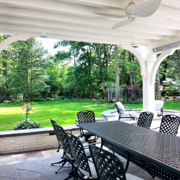 American Colonial - Lake Forest Outdoor Room