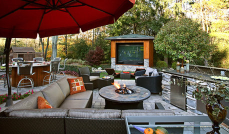 Outdoor Spaces Perfect for Watching the First Game of the Season