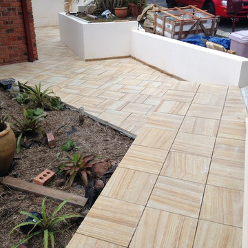 Another sandstone paving