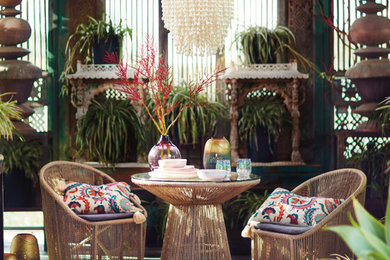 Inspiration for a bohemian patio in Other.