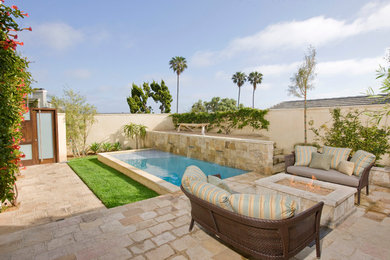 Inspiration for a mediterranean patio remodel in New York