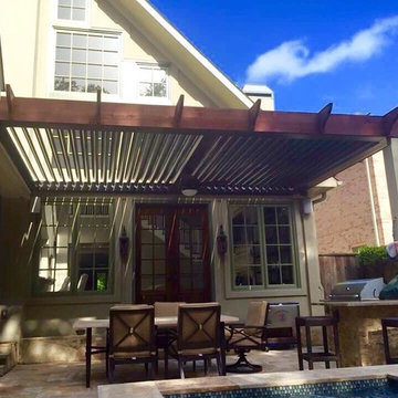 Arcadia Louvered Roof: variety of installation types