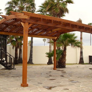 Arched Pergola