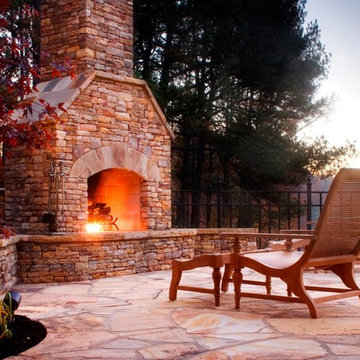 Assorted Outdoor Fireplaces