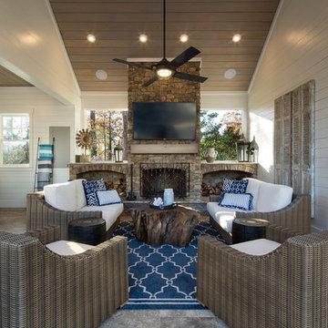 Atlanta Country Club Home Poolhouse