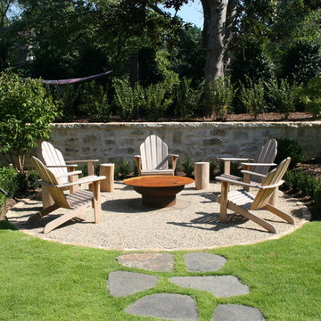Atlanta Pool, Patio and Fire Pit Area