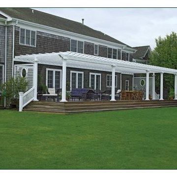 Attached Deck Pergola