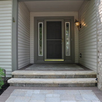 Aurora - Front Sidewalk & Porch