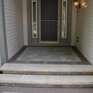 Aurora - Front Sidewalk & Porch