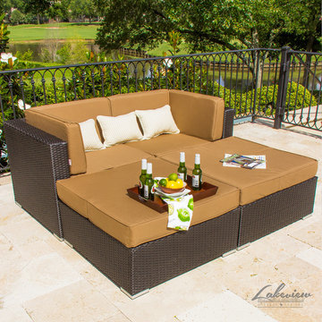 Avery Island 2-Person Patio Sectional Set