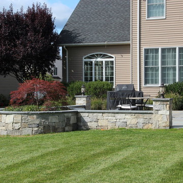Back Patio with Firepit & Built in BBQ