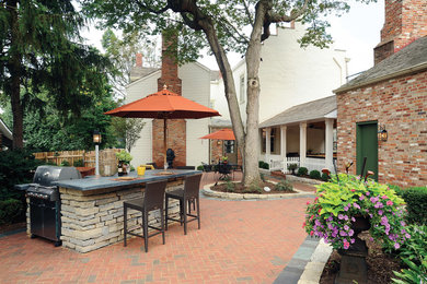 Elegant patio photo in Cincinnati